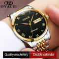 Men Watch Top Luxury Business Men Mechanical Watch Water Resistant Feature Classic Day/Date Men's Sport Watch